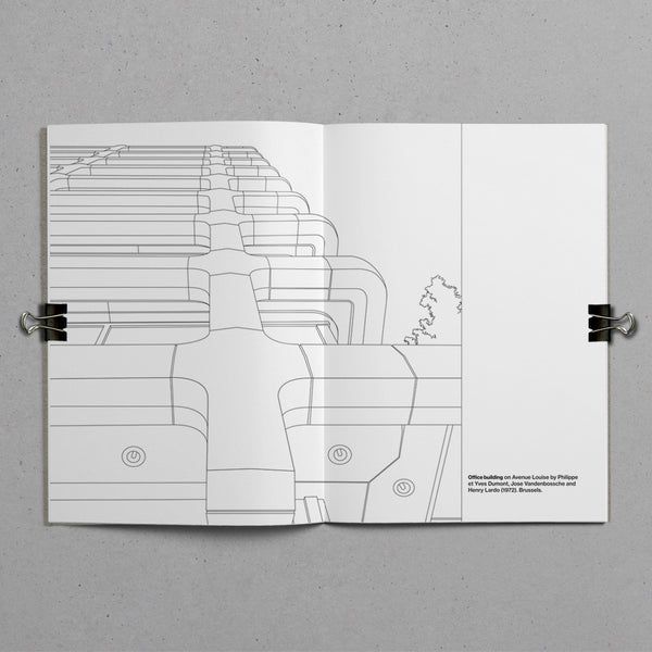 The Brutalist Coloring Book inside pages